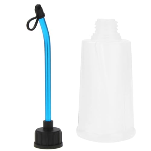 ShareGoo Universal RC Nitro Fuel Filler Refill Bottle 250CC Oil Bottle Compatible with HSP HPI Tamiya Traxxas Gas Nitro Model RC Car Truck Tank,White