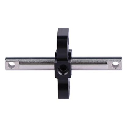 AIMROCK RC Differential Locker Spool Upgrades for Traxxas 1/10 2WD Slash Rustler Stampede Bandit (Black) - color: Black
