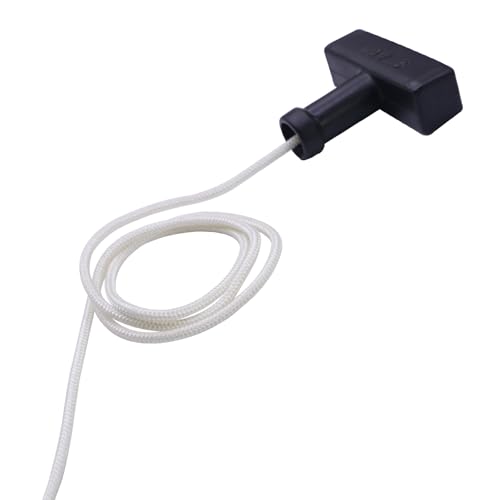 Pull Start Cord Rope 140mm 3.5mm String Compatible with Honda GX160 | generator, water pump GX200 196 212 224 cc Generator Pressure Washer Snow Blower ATV MTD (2 pull start handle,5× rope) - size: 5× Rope