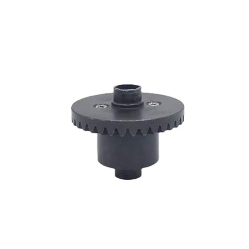 RC Car Accessories Compatible with HuangBo ZP1001 ZP1002 ZP1003 ZP1004 1/10 RC Car Parts Steel Upgrade Front and Rear Axle Assembly Gear