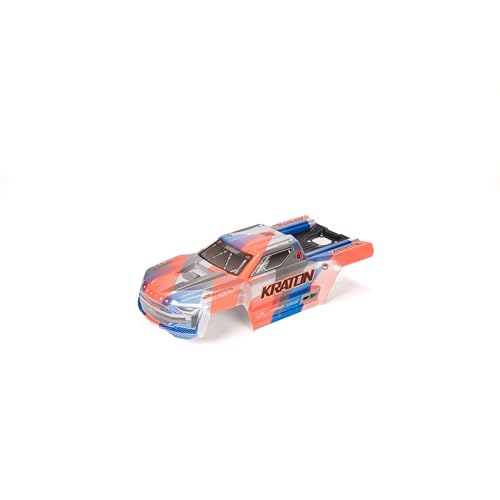ARRMA KRATON Painted Decaled Trimmed Body Set (Blue/Orange), ARA-1517