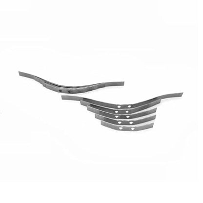 RC Vehicles Parts for WPL for B14 B24 B16 B36 1/16 RC Truck Car Parts 2 Set Steel Shock Absorption for Leaf Springs Suspension rc Modified Accessories