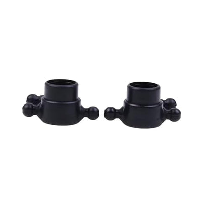 RC Steering Knuckle Block for WLtoys K989-33 2pcs Plastic Rear Steering Cup Knuckle RC Truck for Buggy Car Model Parts Replacement Accessories