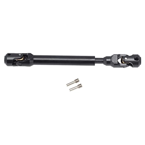 Universal Drive Shaft Transmission Shaft Metal Drive Shaft CVD Axle Set Lightweight Metal CNC Machined Suitable for RC Model Car Truck, 112-163mm - color: 112-163mm
