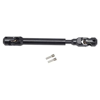 Universal Drive Shaft Transmission Shaft Metal Drive Shaft CVD Axle Set Lightweight Metal CNC Machined Suitable for RC Model Car Truck, 112-163mm - color: 112-163mm