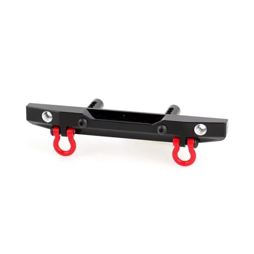 RC Upgrade Bumper Compatible with Axial for SCX10 PRO 1/10 RC Crawler Car CNC Aluminum Rear Bumper Set Shackles Upgrades Parts Accessories