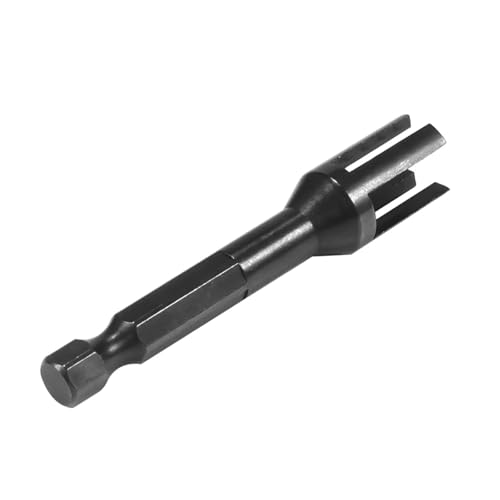 Rc Accessories For TRX4 For SCX10 TF2 VS4-10 1/4 Quick Assembly Tool Ball Joint Wrench With Hex Shank 5347 Rod Ends RC Crawler Links Building(Black)