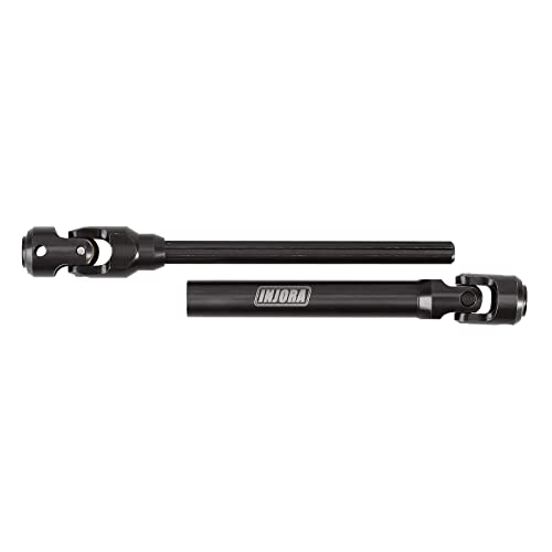 INJORA Steel Heavy-Duty Drive Shaft for 1/10 RC Car Crawler(119-159mm) - size: 119-159mm