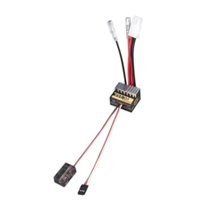 Uonlytech Esc Electric Controller Rc Car Brushed Esc Car Parts Brush Controller Rc Brushed Accessories for with 320a with Brake Electric Motor