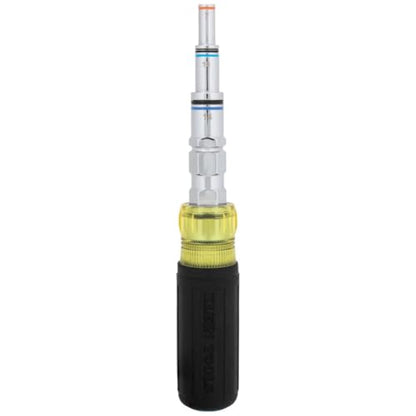 Klein Tools 32809MAGM 11-in-1 Multi-Nut Driver Tool, Magnetic Pass-Through Driver with Metric Hex Nut Sizes 5mm to 19mm - style: 11-in-1 Metric Nut Driver