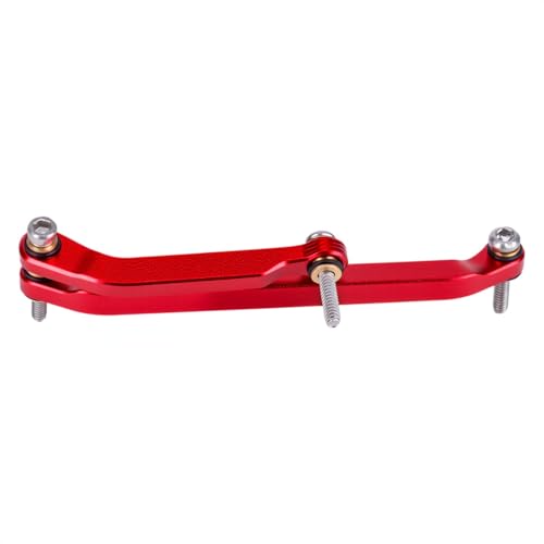 Aluminum Steering Links for 1/30 Axial SCX30 RC Crawler Car Upgrade Parts (Red Steering Link) - color: Red Steering Link