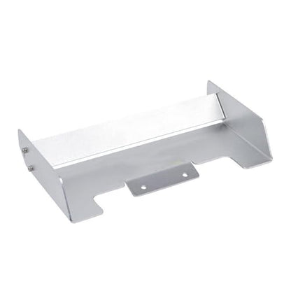 Metal Rear Wing for Tamiya 1/10 TT-02B DF-02 DT-02 RC Car Tail Wing Rear Spoiler Wing Parts (Silver) - color: Silver