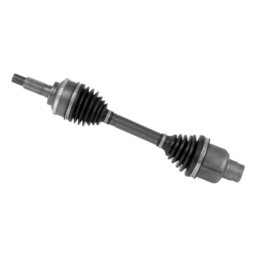 Detroit Axle - 21 1/2" Front Right CV Axle for 2001-2012 Ford Escape w/ABS | 2001-2009 Mazda Tribute 2005-2011 Mercury Mariner, Passenger Side CV Axle Drive Shaft 2005 2006 2007 2008 2009 Replacement - size: 67B_AX/Single