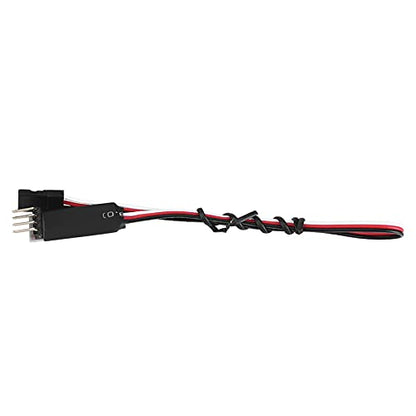 Pilipane 3 Channel Light Control System and Remote Control Car Light Switch, RC Car LED Lamp Control Panel, Boost Regulator for RC Lights