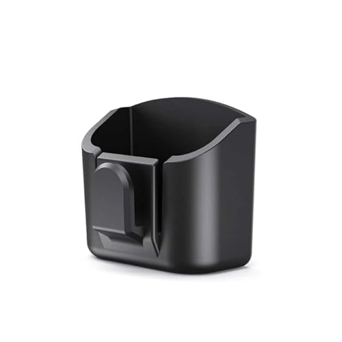 Car Key Box, Small Remote Control Organizer Box, 2.17In x 2.01In Car Storage Pocket, for Phone Money Cards Keys Glasses Remote (Black)