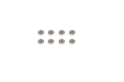 8-Pack 681-ZZ Double Rubber Sealed deep Groove Ball Bearings, 1MMx3MMx6MM, pre-Lubricated, Stable Performance, and Cost-Effective Ball Bearings - size: 681ZZ