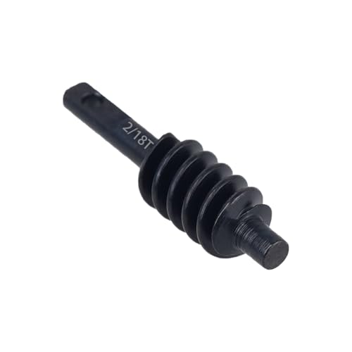 DJX 2/18T Axle Worm Gear Upgrades Part for 1/30 Axial SCX30 Jeep Wrangler JLU Bronco (18T) - size: 2/18T