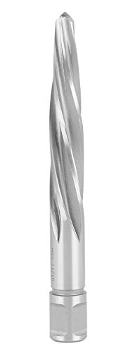 Accusize Industrial Tools Chucking Reamer, 11/16 in, 0521-1116 | 11/16" HSS Aligning Reamer with 3/4" Weldon Shank - size: 11/16 in.