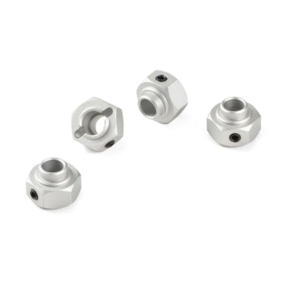F10 Front Rear Portal Cover Set,CNC Aluminum Front Knuckle Rear Portal Cover 12mm Hex for Vanquish F10 Portal Axle VRD VS4-10 Phoenix (Silver 12mm Hex) - style: Silver 12mm Hex