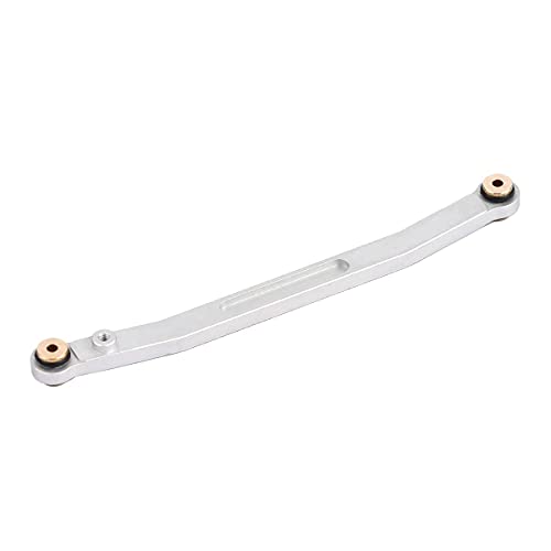 Aluminum Steering Linkage Steering Link for 1/24 Axial SCX24 RC Crawler Car Upgrades (Silver) - color: Silver