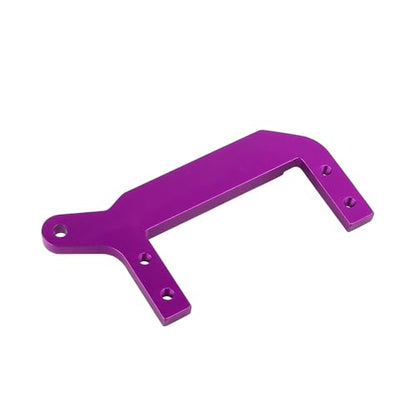 Aluminum TRX4 Stock Axle Servo Mount, SOA Mount 4-Link Suspension for TRX-4 1/10 RC Crawler Metal Upgrades (Purple) - color: Purple