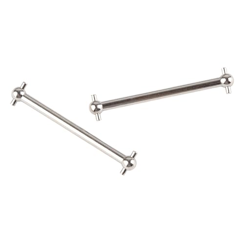 KIMISS Car Drive Shaft, 2PCS RC Metal Rear Dogbones Drive Shaft for 16889 1/16 RC Car Spare Parts Upgrade M16106 Aluminum Alloy