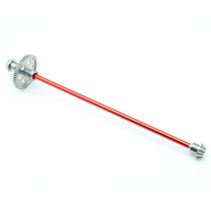 Metal Central Drive Shaft Replacement RC Parts for WLtoys 124008 1/12 4WD RC Car - color: Central Drive Shaft