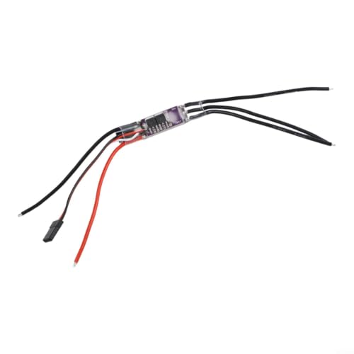 32-Bit Brushless ESC with BEC Module, Open Source Controller for AM32 Firmware, RC Crawler and Airplane Electronic Control Unit(kits)