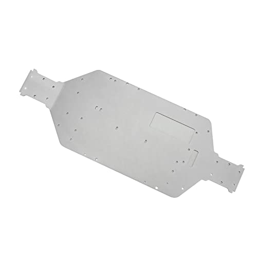Astibym Aluminum Alloy CNC RC Car Chassis Plate, Chassis Armor for ZD Racing -10 7507 1/10 Scale Off-Road Vehicle Upgrades