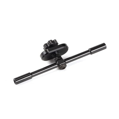 Aluminum Ultra-Light Body Mounts Chassis Brace, 70mm Width, 2 Sets | 7075 Aluminum CNC Machined, Black Anodized, with M3 Hardware, 5.9g Compact Lightweight