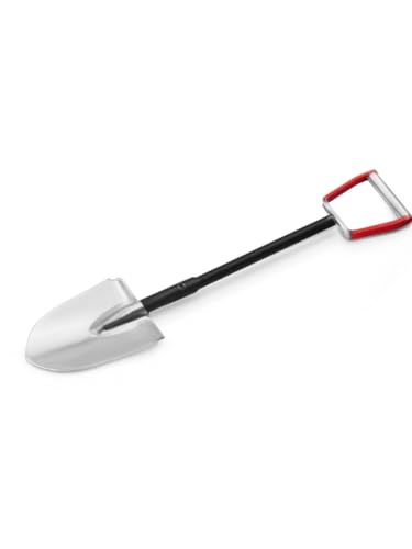 2pcs Realistic Alloy Steel Shovel for 1/24 Scale SCX24 AX24 TRX4M FCX24 RC Crawler Truck Accessory