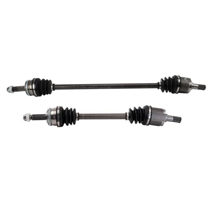 TRQ Front Driver and Passenger Side CV Axle Assembly Set 2 Piece for 2006-2011 Hyundai Accent 2006-2011 Kia Rio 2006-2011 Rio5 Automatic Transmission - style: CSA50035