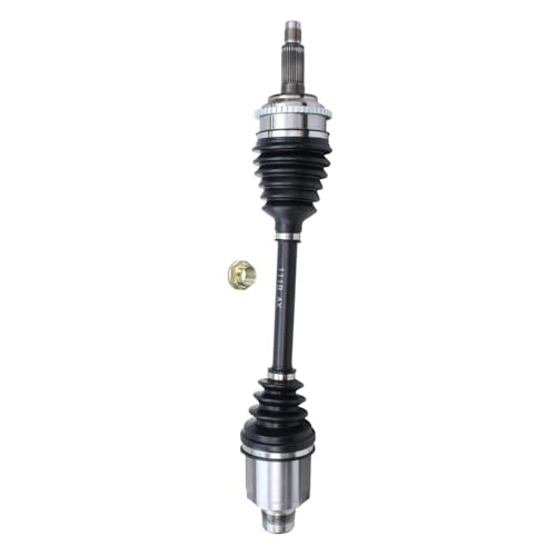 Detroit Axle - Front 2pc Steering Knuckle CV Axle for Ford Fusion | Mercury Milan Lincoln MKZ 2006-2012 Passenger Side CV Axle Steering Knuckle & Wheel Bearing Hub Replacement - size: 2UX47648/Pair