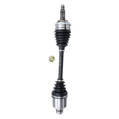 Detroit Axle - Front 2pc Steering Knuckle CV Axle for Ford Fusion | Mercury Milan Lincoln MKZ 2006-2012 Passenger Side CV Axle Steering Knuckle & Wheel Bearing Hub Replacement - size: 2UX47648/Pair
