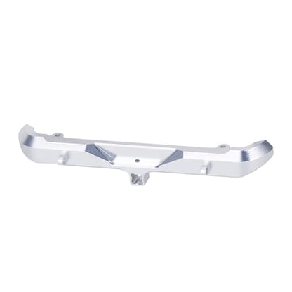 Front Rear Bumper - CNC Aluminum Bumper for Axial SCX30 Bronco 1/30 RC Crawler Upgrades (Silver) - color: Silver