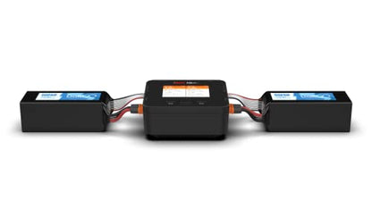 ISDT P20 Lipo Battery Charger DC 500WX2 20A Discharger 15WX2, RC Car Battery Charger for 1-6S Life/LiIon/LiHv/Pb/NiMH/Cd Battery RC Charger with Synchronous Parallel Charging 800W Max