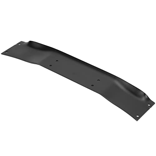 1/10 RC Tail Wing Spoiler, Aluminum Alloy RC Spoiler Wing, Black Universal 1/10 Scale Rear Wing with Mounting Hardware for HSP Kyosho LC Drift Racing Cars