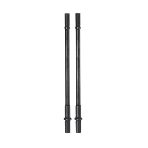 RC Car Transmission Shaft For UTB10 For Unlimited For Trail 1/10 For Axial For Capra F9 Portal Stub Axle Universal Joint Driveshaft Straight Shaft Buggy RC Crawler Car Parts(Straight Axle Shaft) - size: Straight Axle Shaft