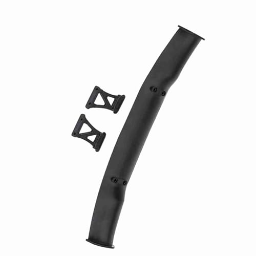 RC Tail Wing Plastic Rear Spoiler 19cm for 1 10 Scale Drift Car Injection Molded Design with Base Mounts and Screws for Racing Upgrade and Model Display