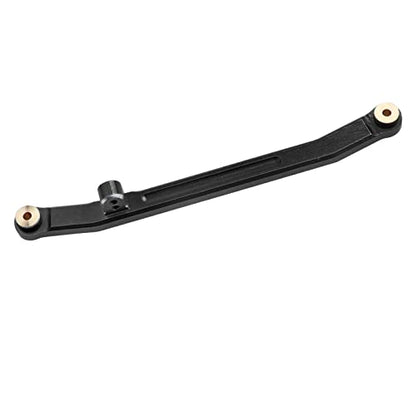 Hobbypark Aluminum Steering Rod Tie Links High-Tightening Linkage for Axial SCX24 Gladiator Bronco C10 JLU Deadbolt B17 1/24 RC Crawler (Black) - color: Black