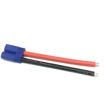 12awg Female Male EC5 Connector Charge Cable Silicone Wire For RC Car Lipo Battery Tracked Vehicle Parts And Upgrade Replacement Use RC Upgrade Parts(Male) - size: Male