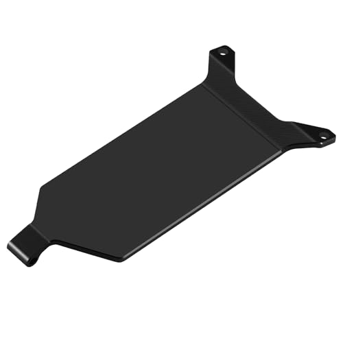Aluminum Alloy RC Receiver Mount Plate Upgrade Parts, Black | For Losi 1/24 Micro-B, RC Car Buggy - color: Black