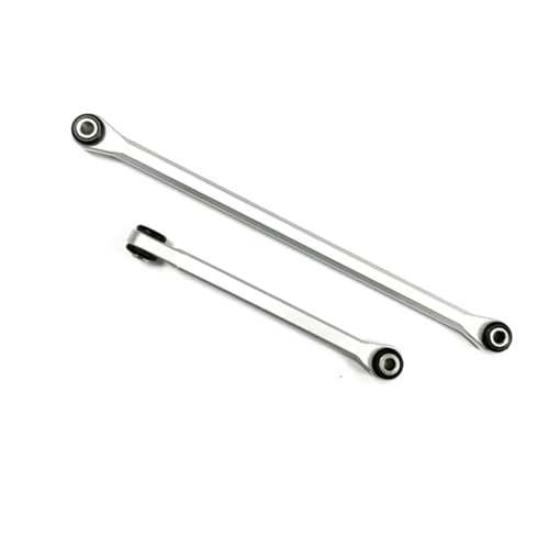 RC Links Linkage Compatible with Axial for UTB18 1/18 RC Car Part Aluminum Alloy Durable Steering Link Rod RC Upgrade Part Steering Linkage Tie Rod(White) - color: White