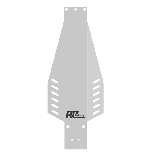 Aluminum Chassis Protector Skid Plate for 1/10 Traxxas Slash 2WD Rustler Bandit Replace Chassis VXL Upgrades