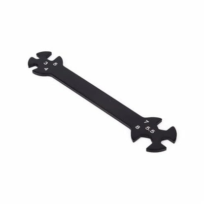For Turnbuckle Screws With Nuts 1Pcs 6 In 1 Wrench Tool Remote Control Tools 3/4/5/5.5/7/8mm Multifunctional RC Car Toy Parts Models