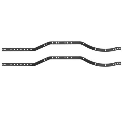 RC Car Chassis Frame for AXIAL for SCX10 90027 for SCX10 II 90046 90047 2Pcs/Set Steel for Chassis Frame Rails RC Car Crawler Truck Vehicle Model