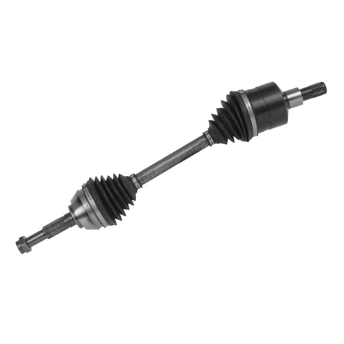 Detroit Axle - Front CV Axles for 2002-2009 Chevy Trailblazer EXT | Buick Rainier GMC Envoy XL XUV Olds Bravada Isuzu Ascender Saab 9-7x, 2003 2004 2005 2006 2007 2008 CV Axle Shaft Replacement - size: D-0027x2/Pair