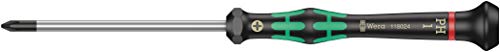 Wera 2035/6 Kraftform MicroSlotted/Phillips Electronics Screwdriver Set and Rack, 6-Piece - size: Slotted: 2.5x80 mm, 3x80 mm, 3.5x80 mm, 4x80 mm
