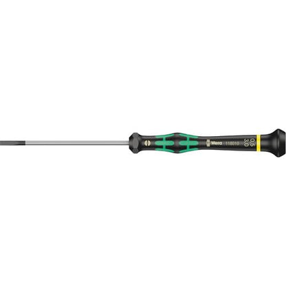 Wera 2035/6 Kraftform MicroSlotted/Phillips Electronics Screwdriver Set and Rack, 6-Piece - size: Slotted: 2.5x80 mm, 3x80 mm, 3.5x80 mm, 4x80 mm
