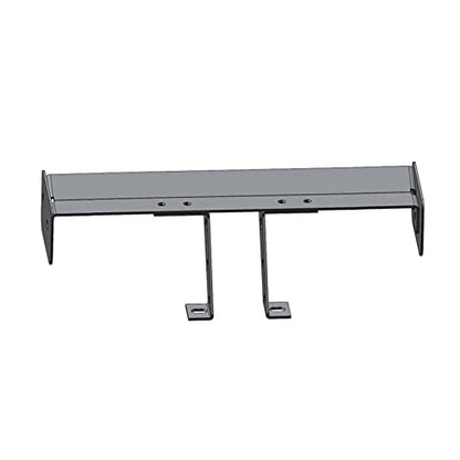 RC Metal Alloy Rear Wing Tail Spoiler for 1/10 RC On Road Racing Drift Car HSP HPI Redcat Kyosho Tamiya TT-01 TT02 (155mm) - color: 155mm